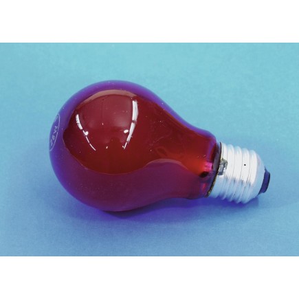 OMNILUX A19 230V/25W E-27 red